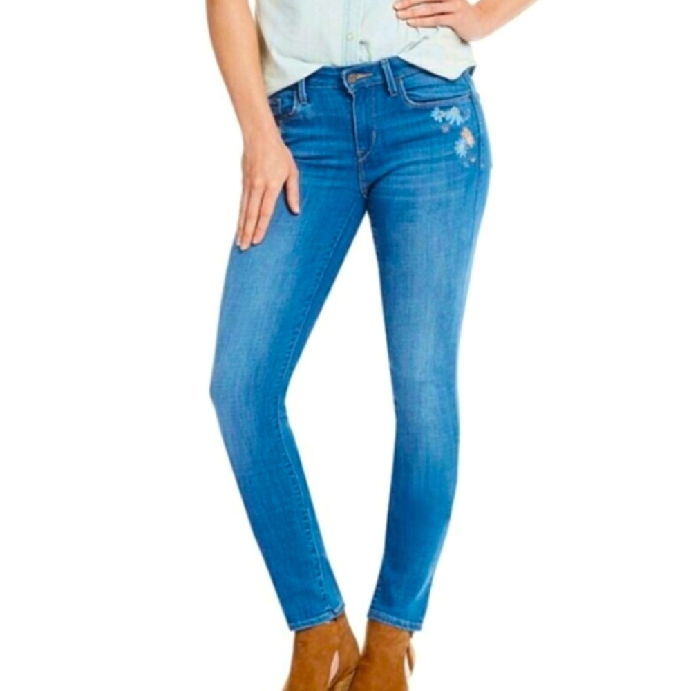 Embroidered Levi’s Jeans